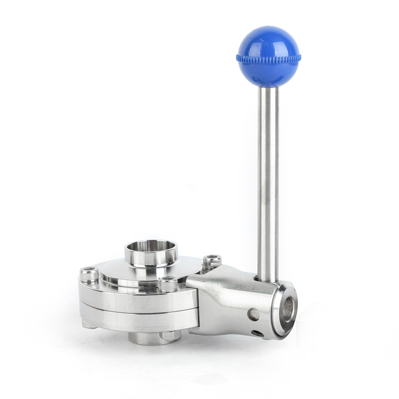 Welded-butterfly-valve