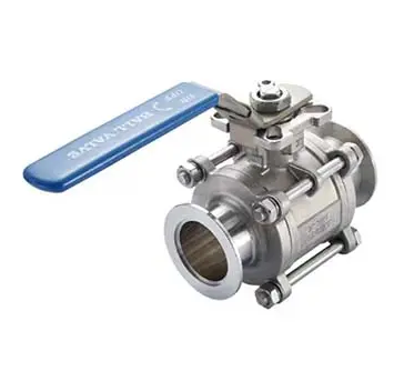 3-Piece Vacuum Quick-Loading Ball Valve